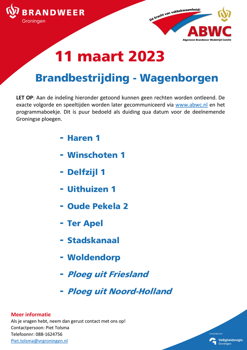 ABWC Groningen tweet media