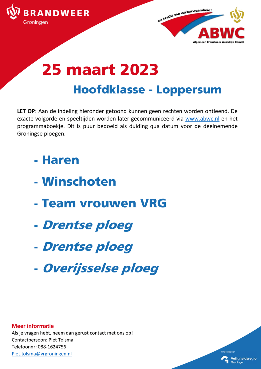 ABWC Groningen tweet media