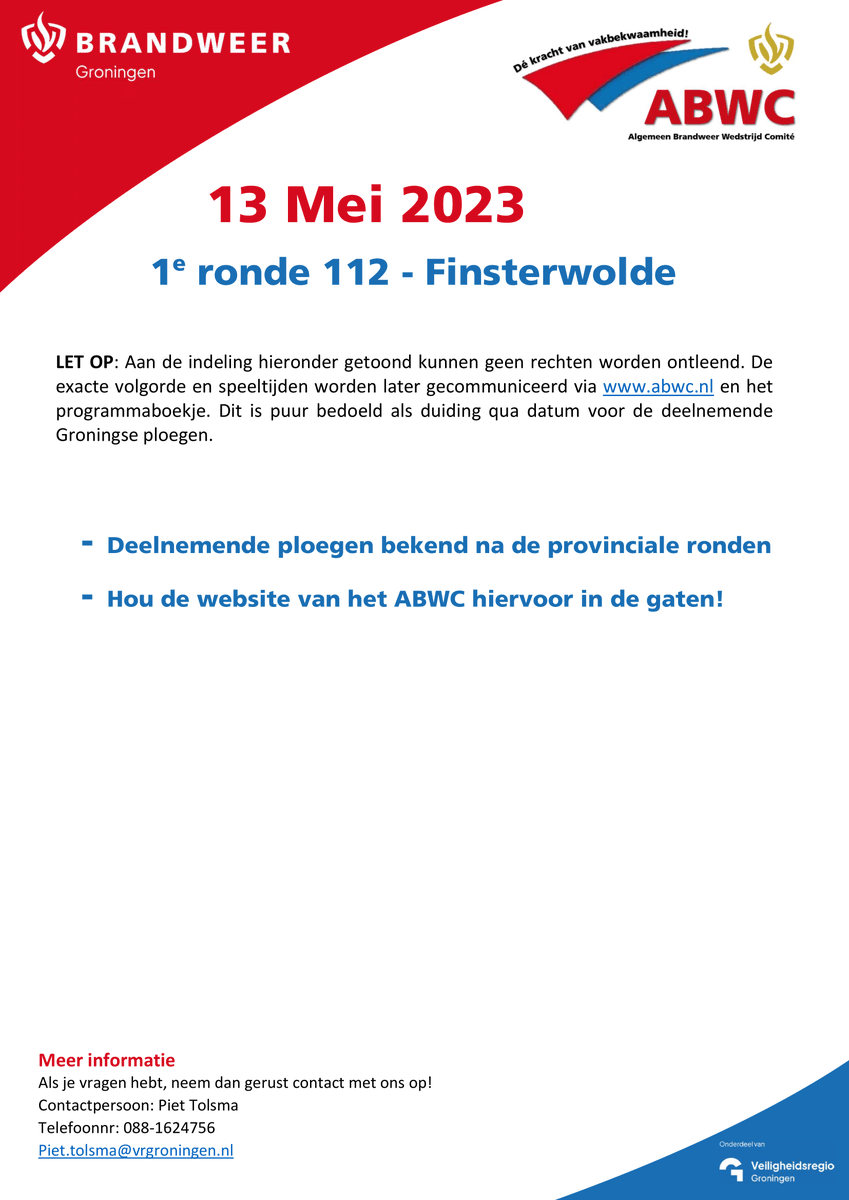 ABWC Groningen tweet media