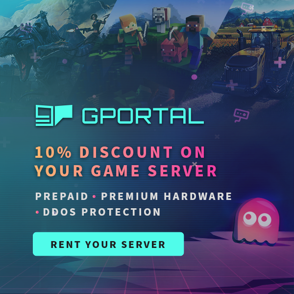 MrTingg's tweet photo. I'm proud to announce that I am now a partner with @gportalint servers. This means that anyone using my code will get 10% off when renting a server from G portal. I'm really looking forward to working with these guys. Here is my link to save 10% https://t.co/AqkziCxq0U https://t.co/15Bl80SRv3
