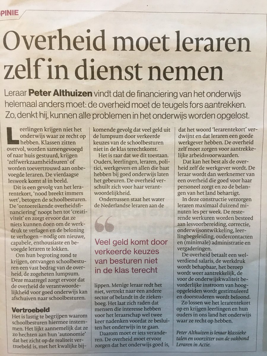 Zou hier in 2023 nu eindelijk echt eens werk van gemaakt gaan worden?