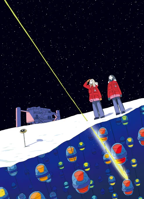 2022年はイベント等のメインビジュアルもいくつか担当させていただきました。偶然にも微生物や宇宙、テクノロジー関連が多く、興味がある分野でより楽しかったです。 