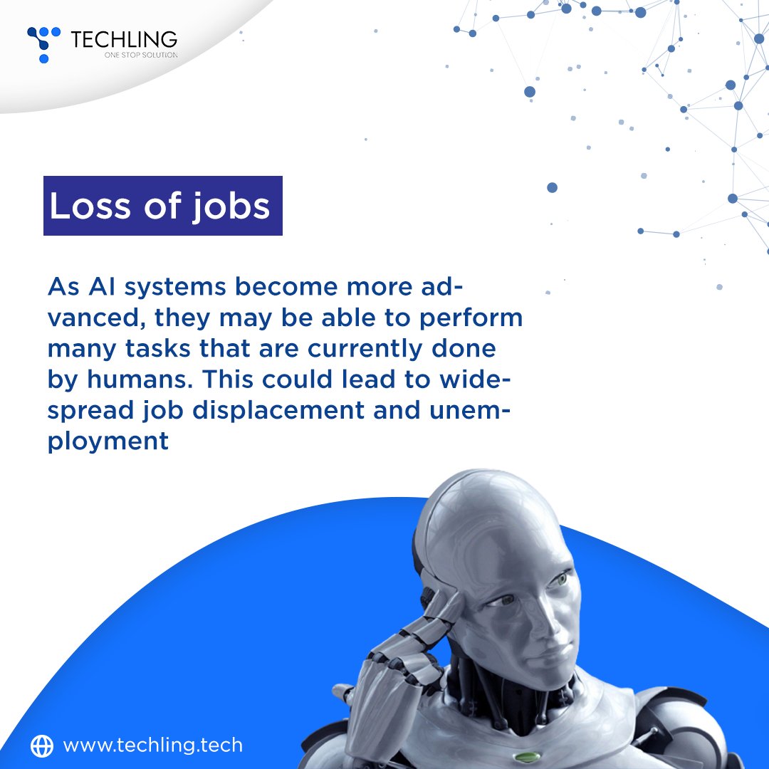 techling_pvt's tweet photo. In our life, Artificial intelligence plays an important role in helping us in our tasks but there are several risks too that are associated with artificial intelligence and we should know about that risks before accepting them
.
.
#AI #tasks #IOT #techling #Serviceprovider https://t.co/wH8UuGfXQe