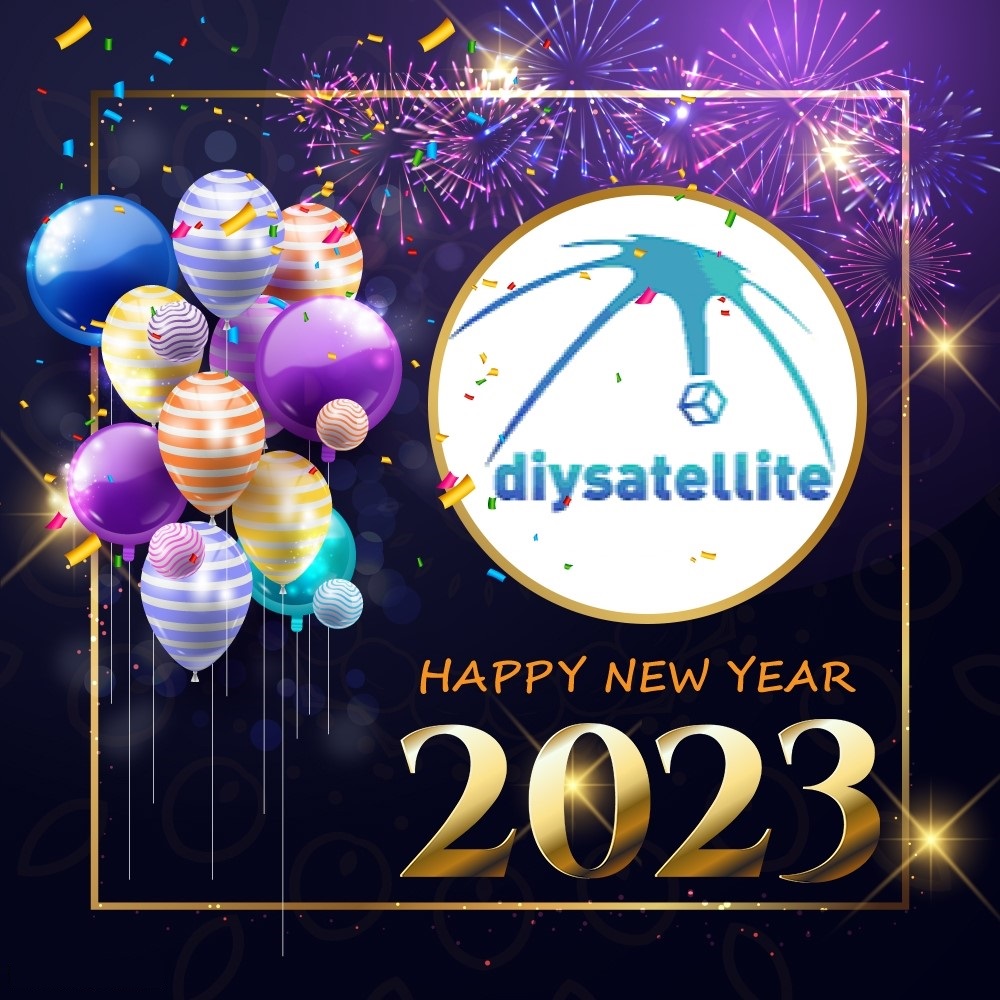 We wish you a Happy New Year🥳🥂🎁2023!🛰🚀❤