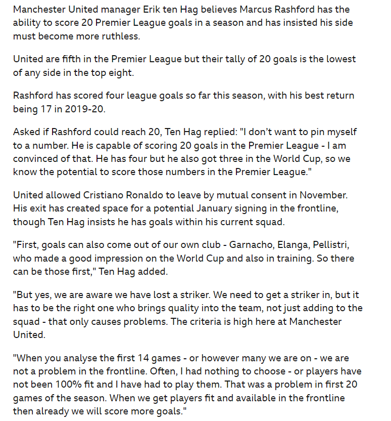sistoney67's tweet photo. Erik ten Hag is looking to boost @ManUtd goalscoring output. Cody Gakpo was on the club's radar but summer spending made a deal difficult even before Liverpool swept in. https://t.co/ONpB4H8ZlO