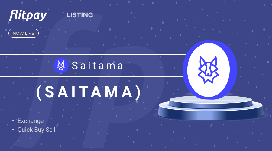 #SAITAMA coin is live on Flitpay!

You can Now Trade and Invest in SAITAMA/INR pair.

To know more about @WeAreSaitama visit the below link
flitpay.com/blog/saitama-t…

<a href="/Saitamaguru1/">Russell Armand</a>

#SAITAMA #SaitamaCommunity #Crypto 

*Crypto Products &amp; NFTs are unregulated and risky*
