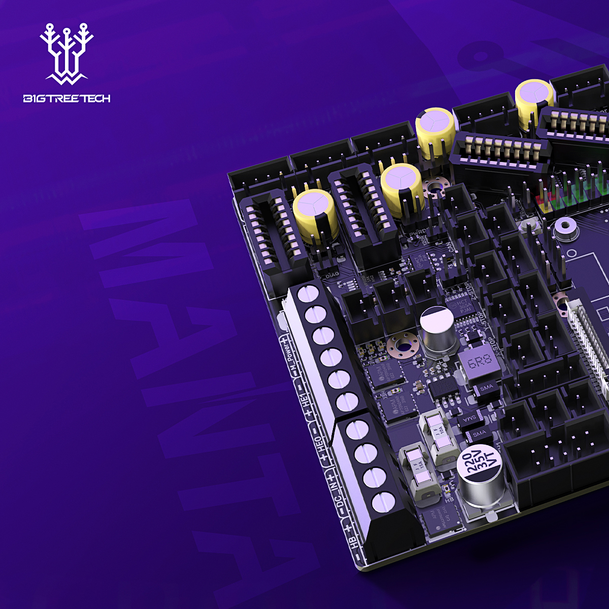 BigTreeTech's tweet image. 🎅 We've enjoyed the Klipper+Manta Carnival this summer and it keeps going on this winter! The powerful 5-axis motherboard is coming! 
⏰𝐃𝐚𝐭𝐞: 2022.12.27 - 2023.1.4 (GMT +8)
👇 Next tweet will tell how to enter the giveaway!
#bigtreetech #klipper #mainboard #giveaway #xmas