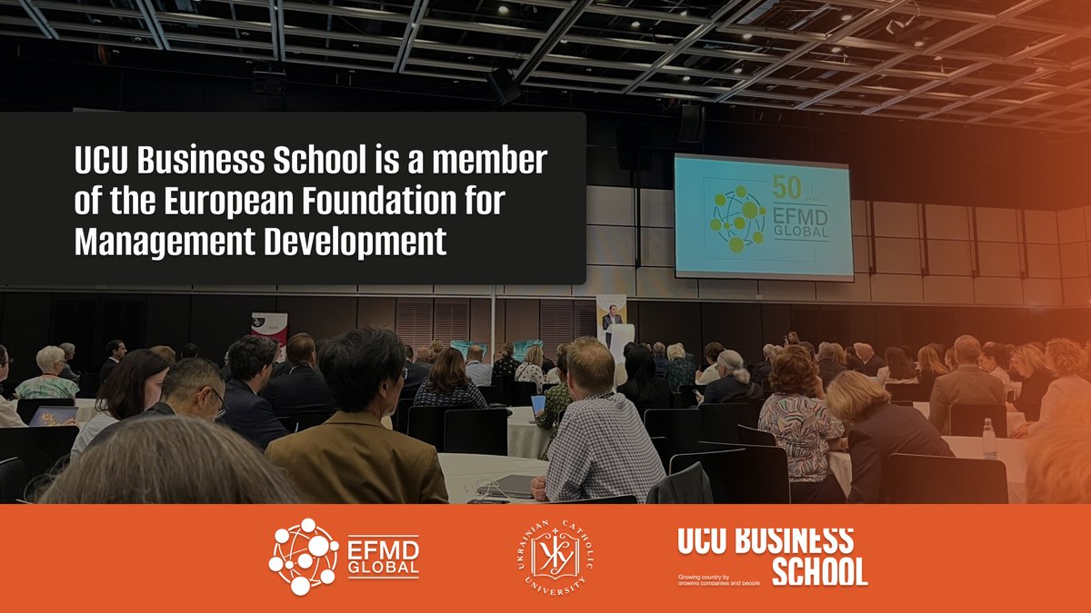UCU Business School will gain full membership in the European Foundation for Management Development (<a href="/EFMDNews/">EFMD News</a>).  Ratification will take place during the EFMD &amp; EFMD GN Annual General Assemblies on June 12, 2023 in Lyon, France.
lvbs.top/2s1