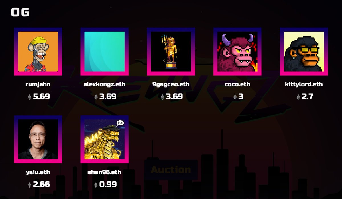 I convinced the legendary <a href="/ysiu/">Yat Siu</a> to make a bid on the <a href="/keung/">Keungz</a> kubz! Had to ping him multiple times the last few days because he's so busy but glad he did it!