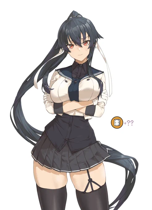 #今年も残りわずかなので今年一番伸びた絵を貼る 矢矧でした 