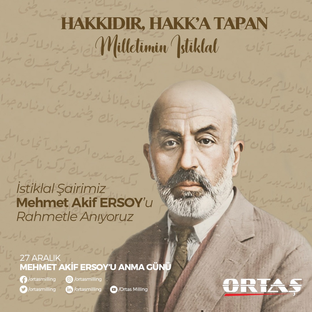ORTASMILLING's tweet photo. Vefatının 86. yıl dönümünde, İstiklal Şairimiz Mehmet Âkif Ersoy’u rahmetle anıyoruz.
 #milling #grain #millingmachinery #rollermill #completemillfactory  #flourmillmachine #feedmill #purifier #plansifter #pelletpress #feedfactory #flourfactory #flourmill #flourmachine https://t.co/ckQGbBUSvJ