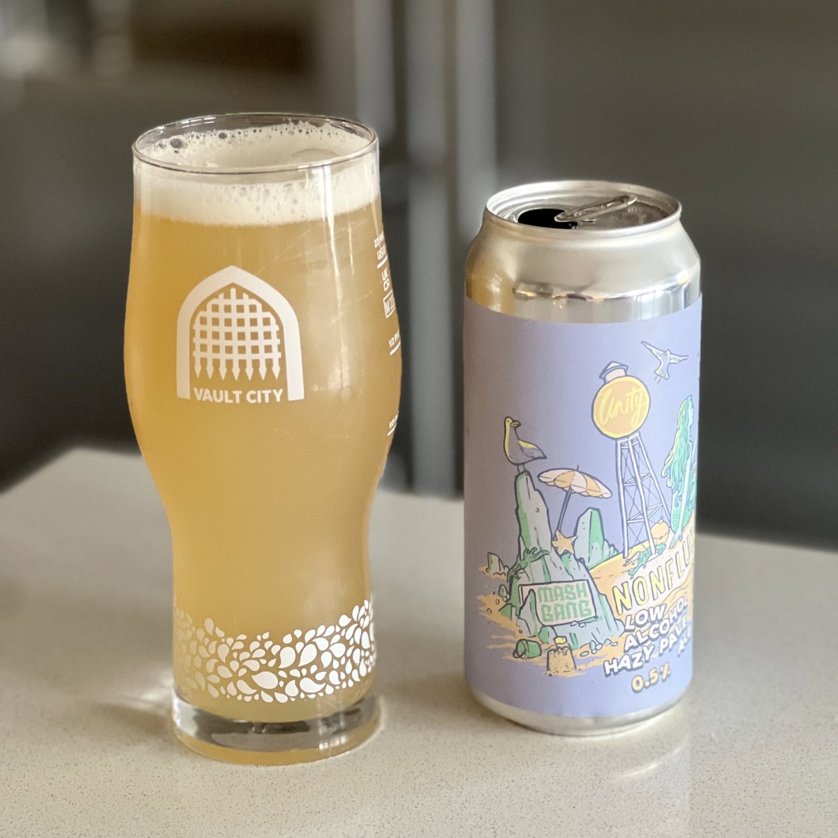 UKsoberAF's tweet photo. Amazing 0.5% hazy pale from @unitybrewingco X @gang_mash - what a way to get ready for #DryJanuary https://t.co/vZT31B3fBL