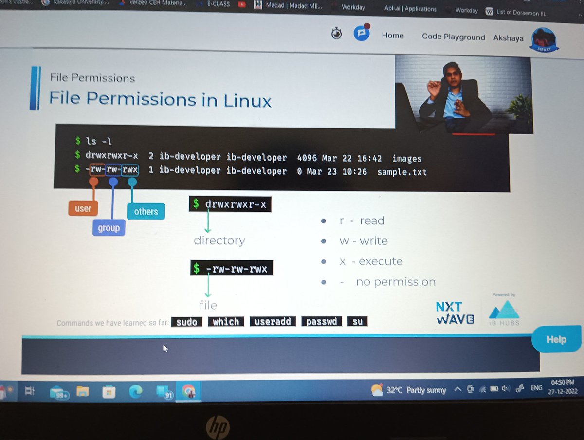 NagulaAkshaya's tweet photo. Today's class for GSOC on miscellaneous comands...
#AIMGSOC #nxtwave #ccbp #ccbpians https://t.co/dlftrFrHnF