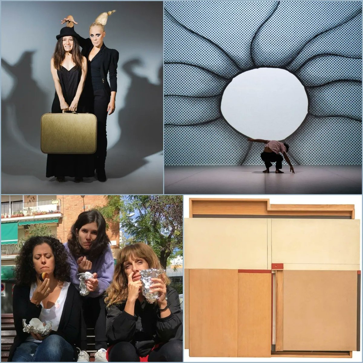 🔥LOS IMPRORROGABLES 🔝 DE LA SEMANA💯 eepurl.com/ig7g55 #teatro #danza #exposiciones   

#performance #críticasocial #elcircoinvisible #beuarra #Monjour #silviagribaudi #JuandeAndrés #BorisVian #schmurz #vivemolière #ElCascanueces #hiphop #YoMussolini #LeoBassi