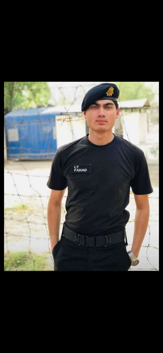 rana_here__'s tweet photo. Another day Another Son !
With deep heart , let me give u Sad news.
Capt Fahad currently serving in Balochistan has got martyred in IED blast May Allah bless him higher rank in jannah .
Shahadat Mubarak ho bhai ❤️ .
We will Miss U Sir ❤️ . https://t.co/EaLE15VDSM