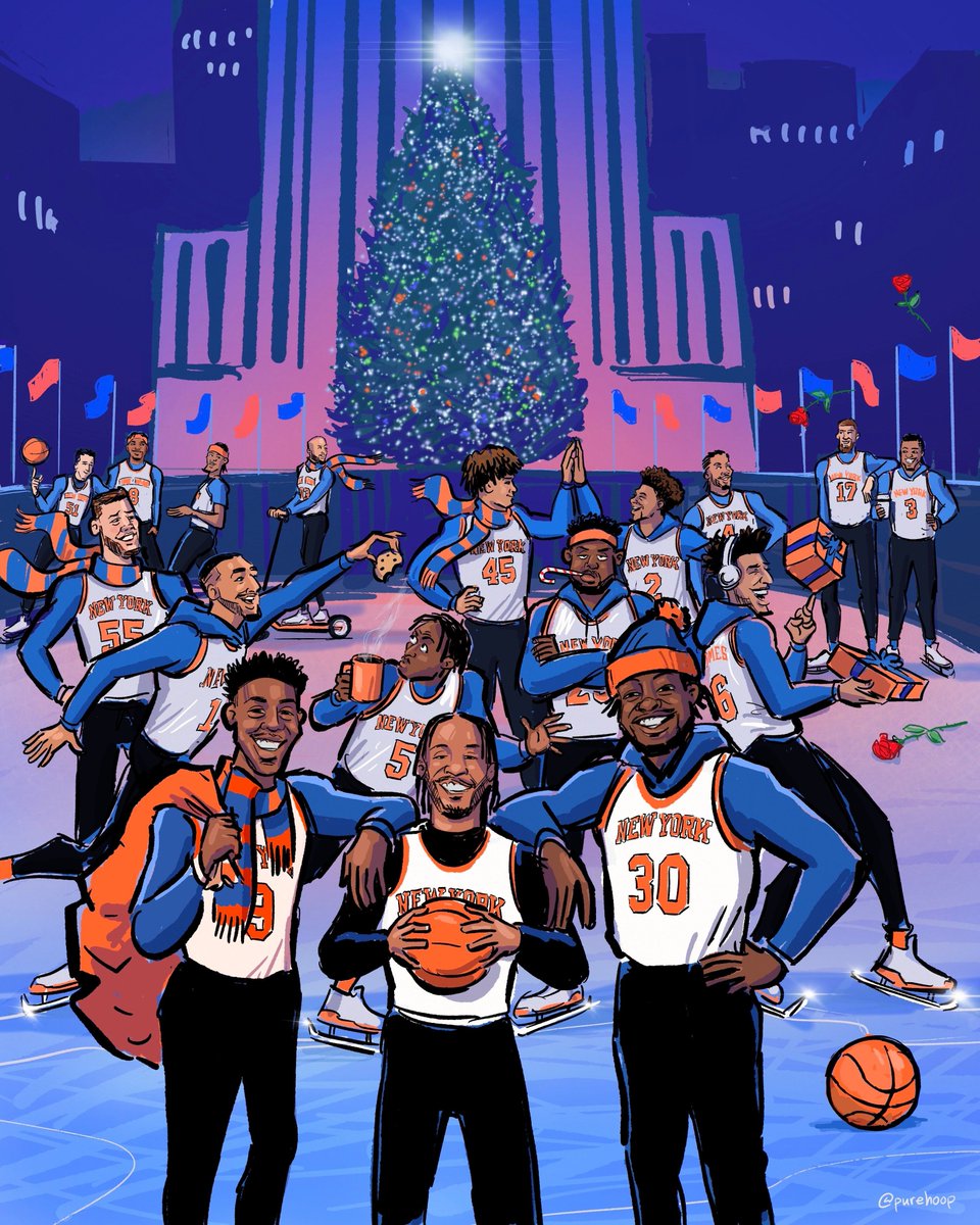 Happy Holidays, Knicks fam! 🧡💙