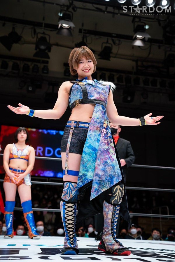 スターダム ひめか / 選手直筆サイン入り 手形色紙&限定ブロマイド