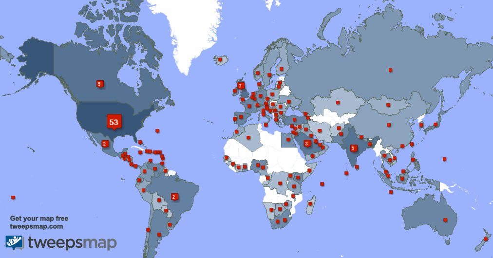 I have 12 new followers from USA, and more last week. See tweepsmap.com/!SupportTravis