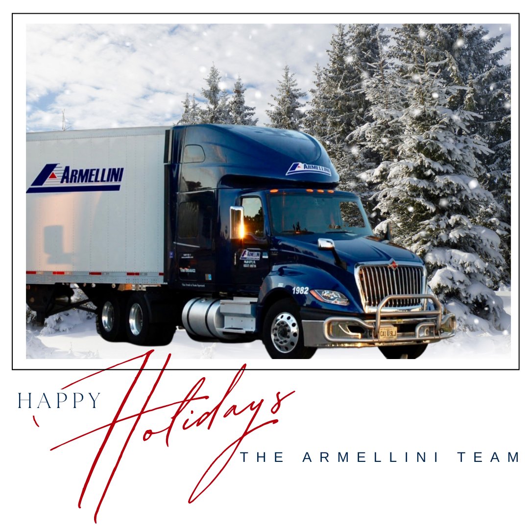 Wishing you a Happy Holiday and a joyful New Year! Best wishes from the Armellini Team!