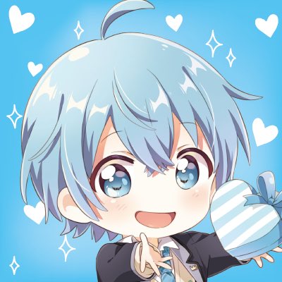 「青髪 バレンタインデー」のTwitter画像/イラスト(人気順)
