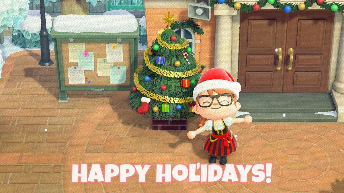 nookmori's tweet photo. Wishing you the happiest of holidays and may this season bring you much joy and cheer 🎄 https://t.co/aJxe2dc8Lw