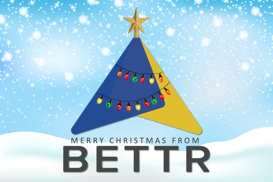 ABettrLife1's tweet photo. Merry Christmas from Bettr! #Bettr #Christmas https://t.co/r1O8vYCUHy