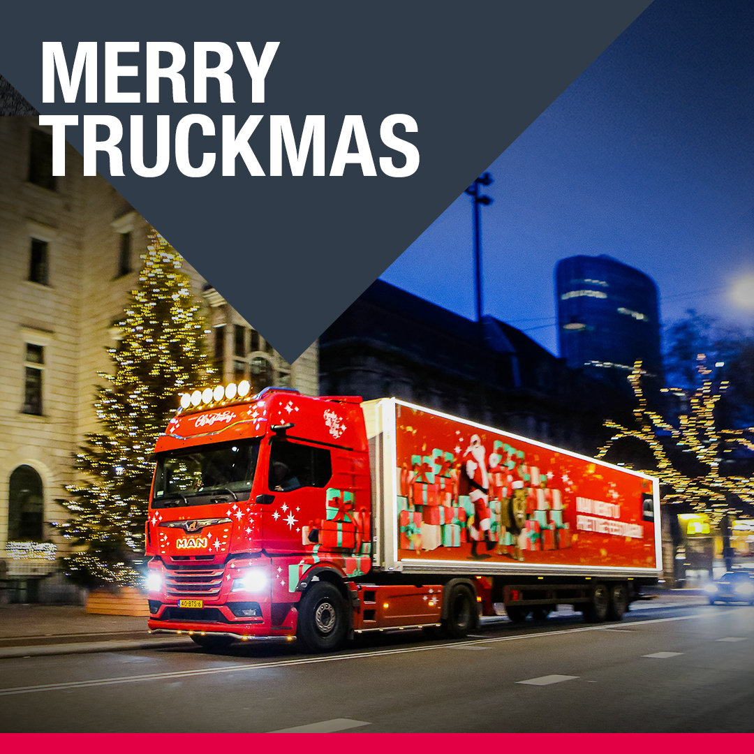 Driving home for Christmas…
Wij wensen alle truckers hele fijne feestdagen, of je nu thuis of onderweg bent🎄🎁