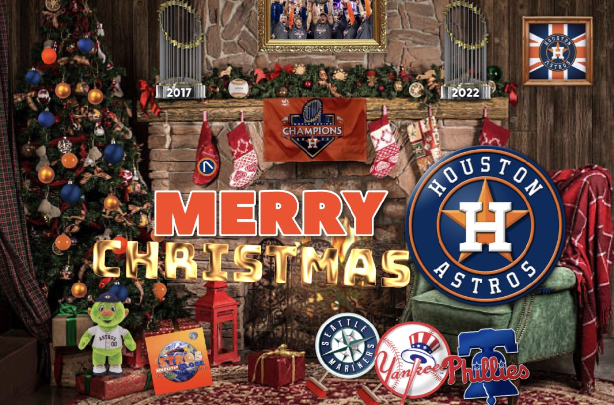 Houston Astros on Twitter "Merry Christmas and Happy Holidays! 🎄 https//t.co/7vJNFx1uy5" / Twitter