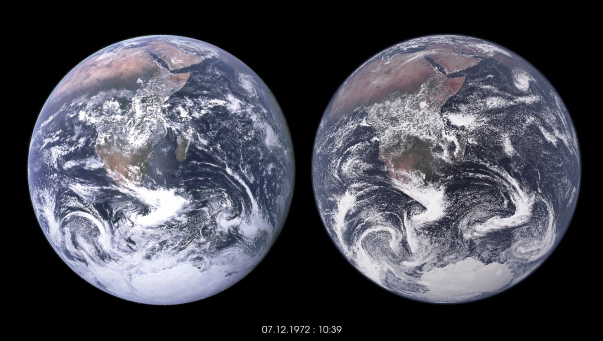 SPACEdotcom's tweet image. Recreated 'Blue Marble' photo of Earth tests powerful new climate model trib.al/hnxqkJG
