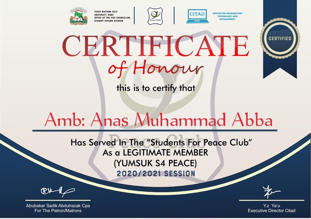 KEVFng's tweet photo. Congratulations KEVF ED for received a honoury certificate, he seved as a member of peace club during his academic life time. 
Weldon for a good job https://t.co/i7GZbxZmRp