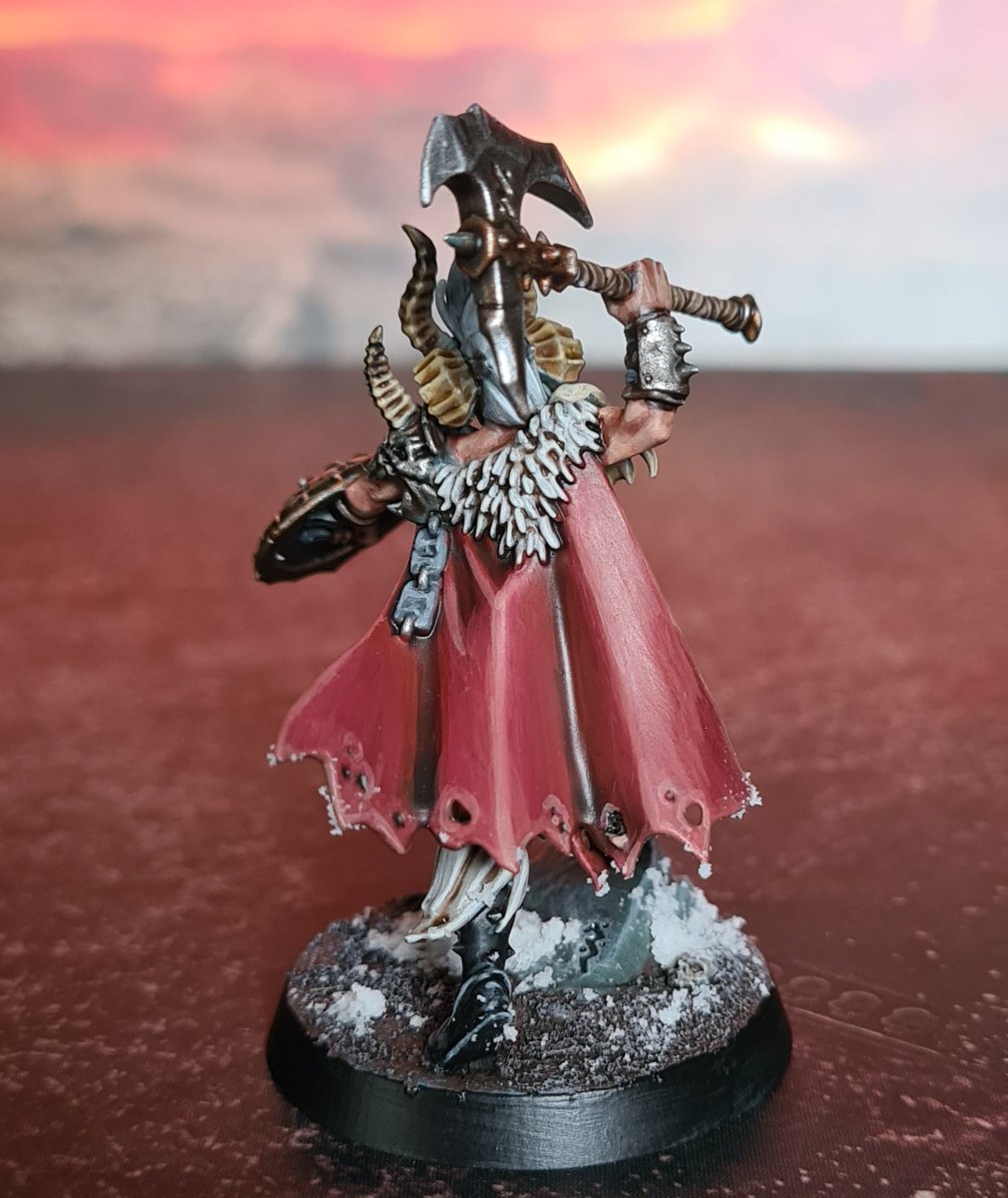 HandsVsWorld's tweet photo. Darkoath Warqueen.
#WarhammerCommunity #SlavesToDarkness
#AgeofSigmar #ChaosUndivided #Darkoath #Warqueen #DemonPrince #ExaltedHero #ChaosLegionaires #BeLakor #TheDarkMaster #Warcry https://t.co/t0igzLBONa