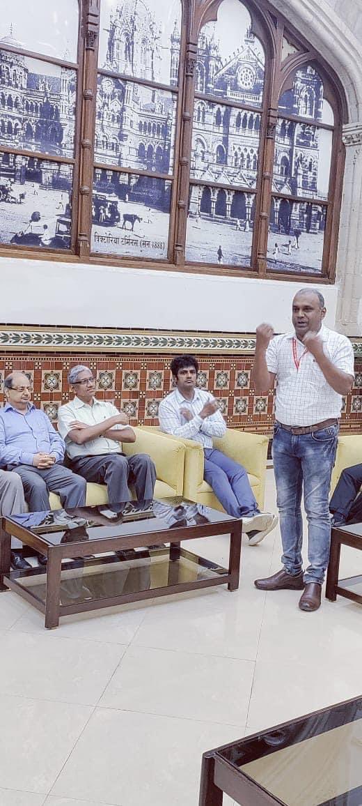 On behalf of NRMU (CR/KR), it's whole cadre and workers fraternity General Secretary Com.Venu P Nair has extended his hearty Congratulations and Best Wishes to Shri. Anil Kumar Lahoti for being chosen as CRB &amp; CEO Rly Board by the ACC. 🙏🚩🚩🚩<a href="/ShivaGopalMish1/">Shiva Gopal Mishra</a> <a href="/airfindia/">AIRF</a> <a href="/NWREU/">NWREU</a>
