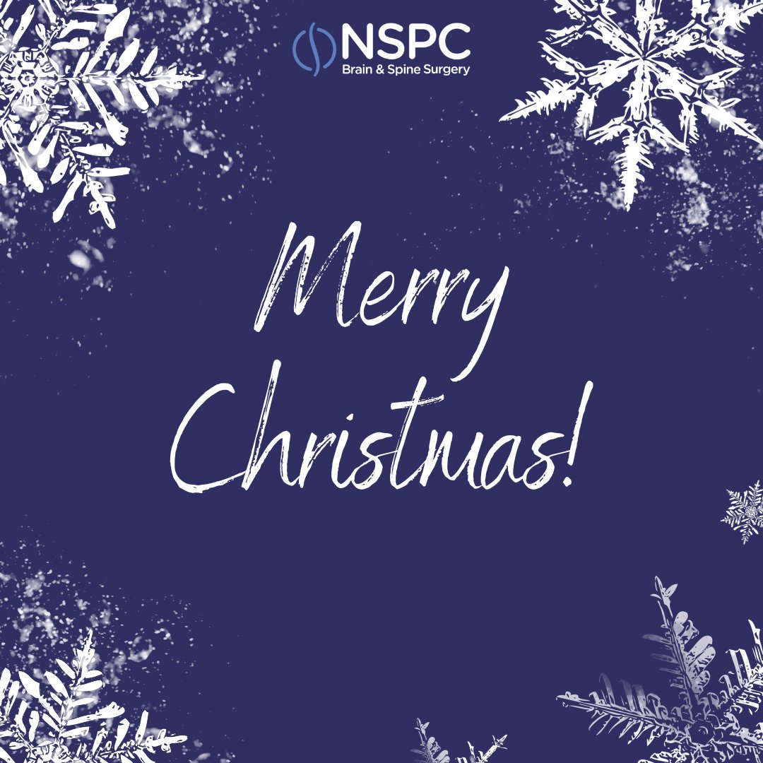NSPCBrainSpine's tweet photo. Merry Christmas! Just a reminder that NSPC offices will be closed tomorrow, December 26. See you Tuesday! https://t.co/0ks9SDV2dT