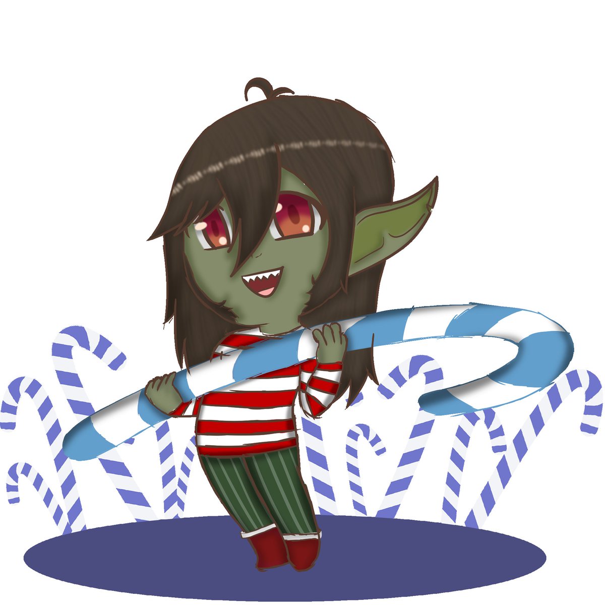 NyraVT's tweet photo. Yo fui la amiguita secreta @Ron_Smithy #DWIPFORESTCHRISTMAS https://t.co/VwnTOGGW4i