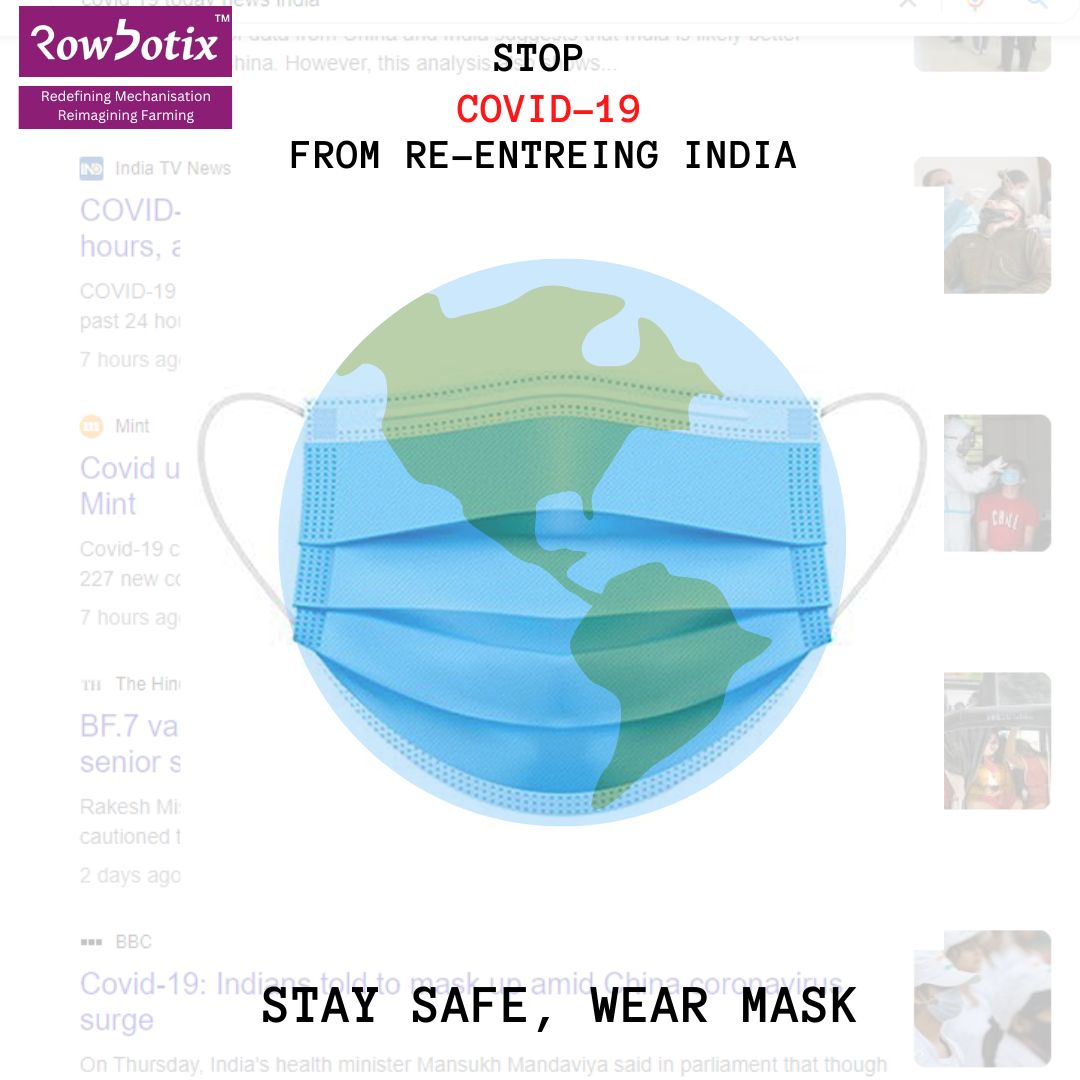 Rowbotix_Agtech's tweet image. Stay Safe!😷
#covid_19 #corona #covi̇d19 #virus #coronaindia #agtech #agritech #agriculture #rowbotix #staysafe #stayhome #wearmask