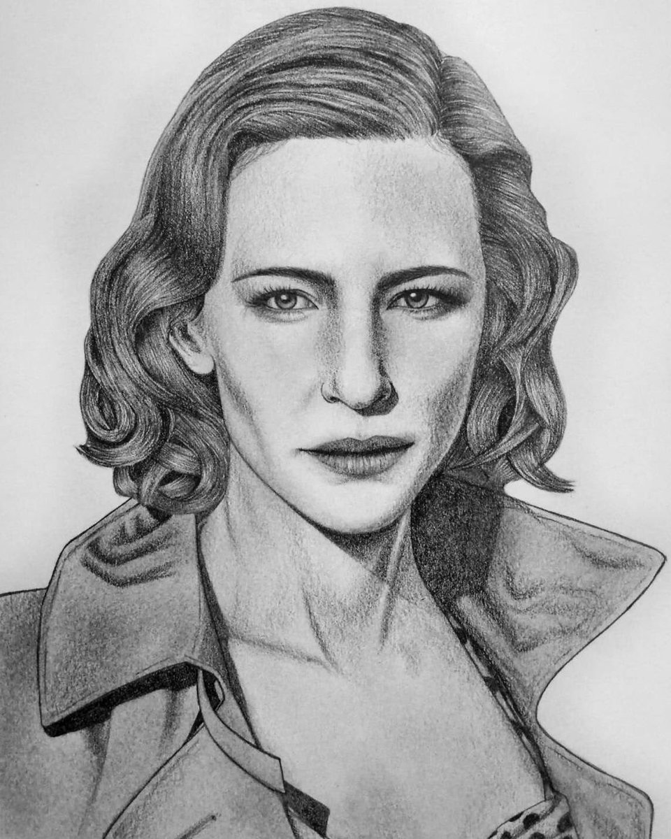 _madameleanor's tweet image. ooc ; ฝีมือวาดรูปของ @OfValentineoc ไม่เคยลดมาตรฐานลงเลย สวยมากกก! ขอบคุณนะคะ! 🫀#CateBlanchett