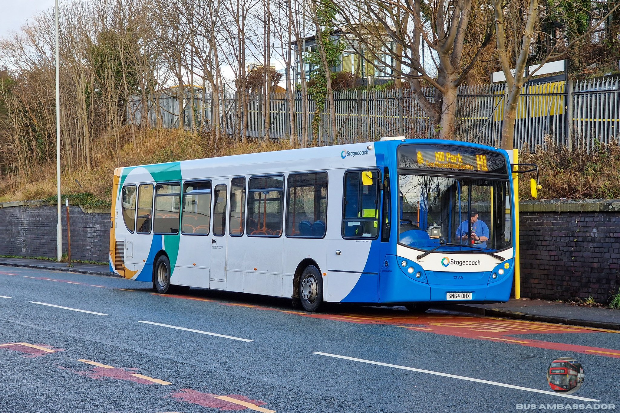 Bus Ambassador on Twitter "Pictured at Bebington railway station is