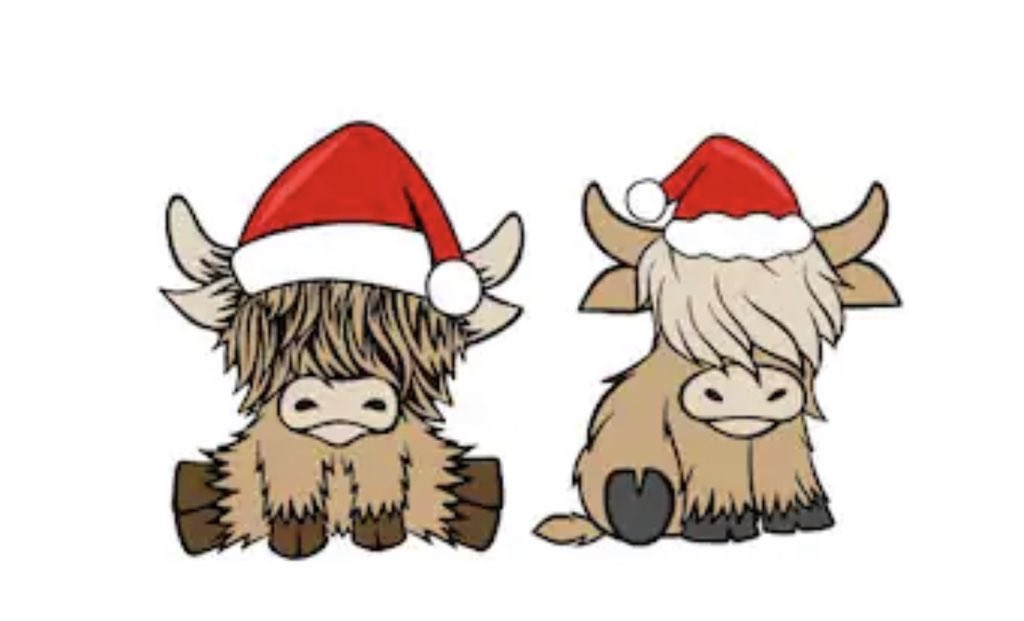 Have a very Moooey Christmas!  #MOOOO