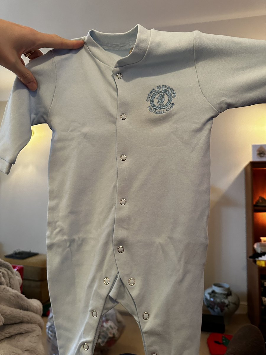My football hating wife has made sure that our unborn child (still 5 months away) is going to be a #CreweAlex fan. Getting in there before the in-laws push for Spurs.