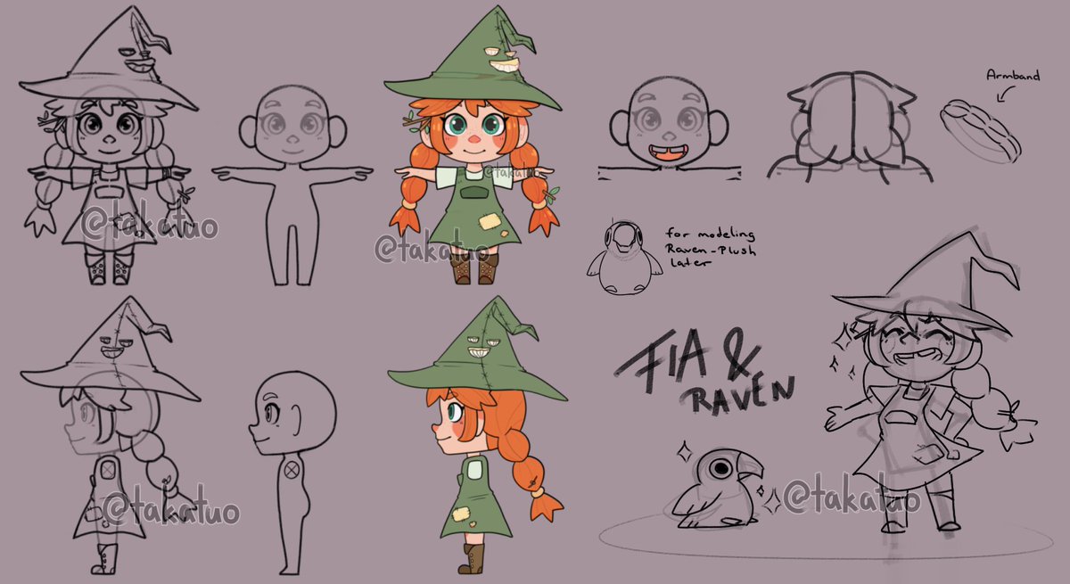 takatuo_'s tweet photo. I never got to share her on here before but this is my character Fiadh! First 3D Model + Animation which you can check out with the link here: https://t.co/3rGPUj0afe
read more info below!
✦✦✦
#3danimation #3dshort #shortanimation #3dmodel #autodeskmaya https://t.co/4YjVxtnNHL