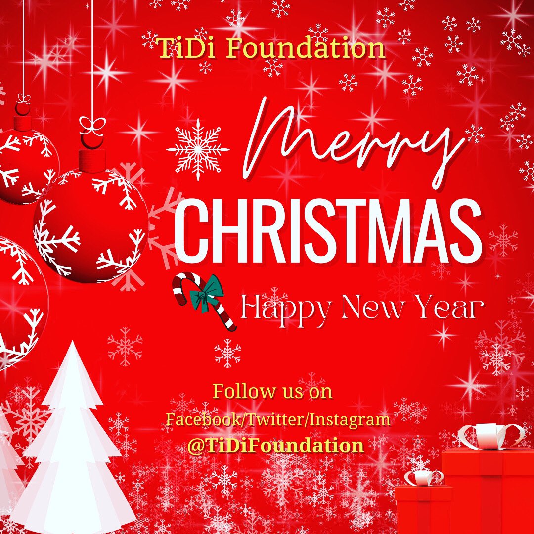 TidiFoundation's tweet photo. Wishing you a #MerryChristmas 

#HappyChristmas #HappyHolidays #HappyNewYear #HappyNewYear2023 #research #Scholarship https://t.co/K1edtHlU48