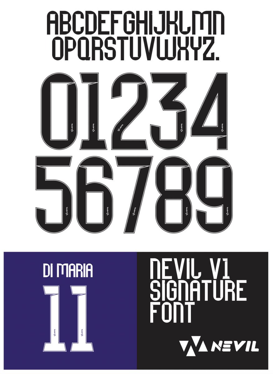 firmanhendikaa's tweet photo. Nevil Apparel signature font 

#sportsfont #sportstypeface #footballfont #customfont #customtypeface https://t.co/YgsirbSkT1