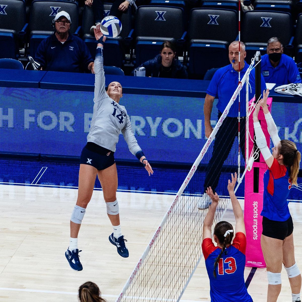 Xavier Volleyball tweet media