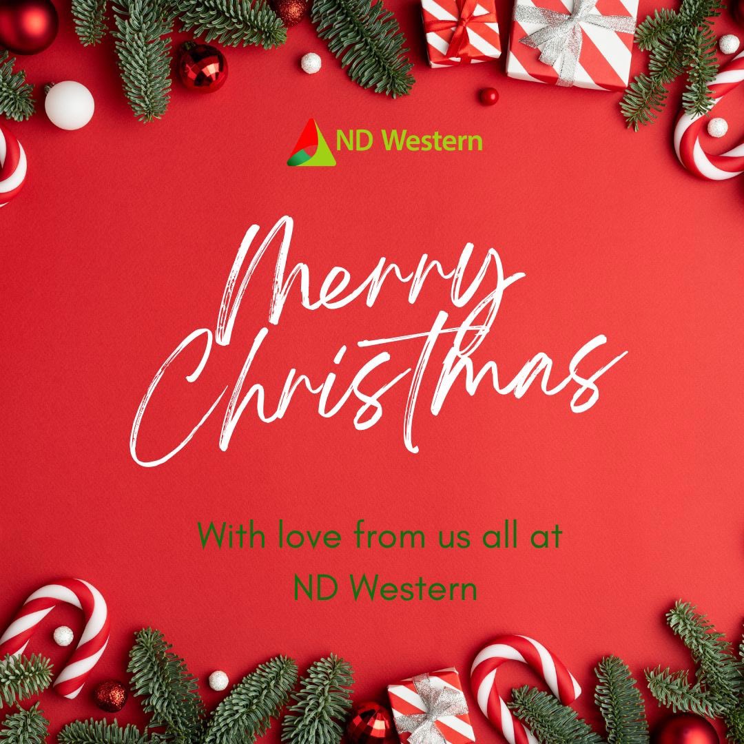 Wishing you and yours a very merry Christmas!
We hope that you experience lots of happiness, comfort and serenity during this period.

#NDWestern #PoweringNations #Christmas2022