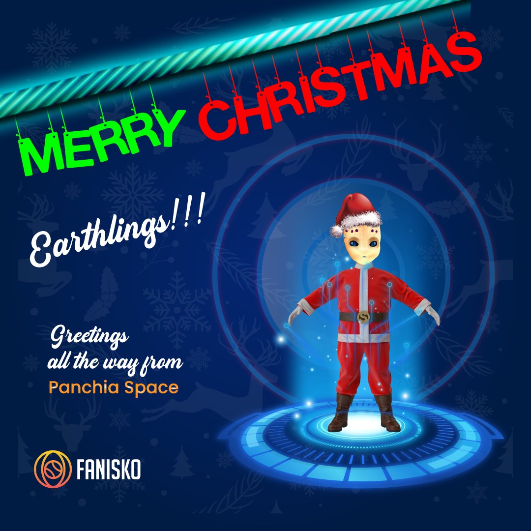 Christmas is not just a season, It's a feeling. To make this more fabulous we are greeted all the way from #panchiaspace  give more love and cheer in digital way🎅🎄

Link 👉bit.ly/SportsLuckyCha…

#fifaworldcup2022 #fifaworldcup  #metaverse #fifa #Christmas2022 #nftcollectible
