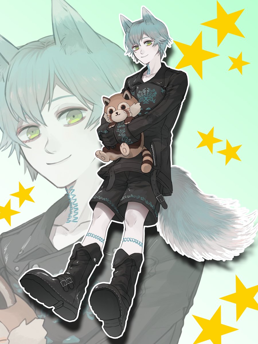 KURO.様♡ トライガン・マキシマム 黒猫様ぬいぐるみ【受注生産商品