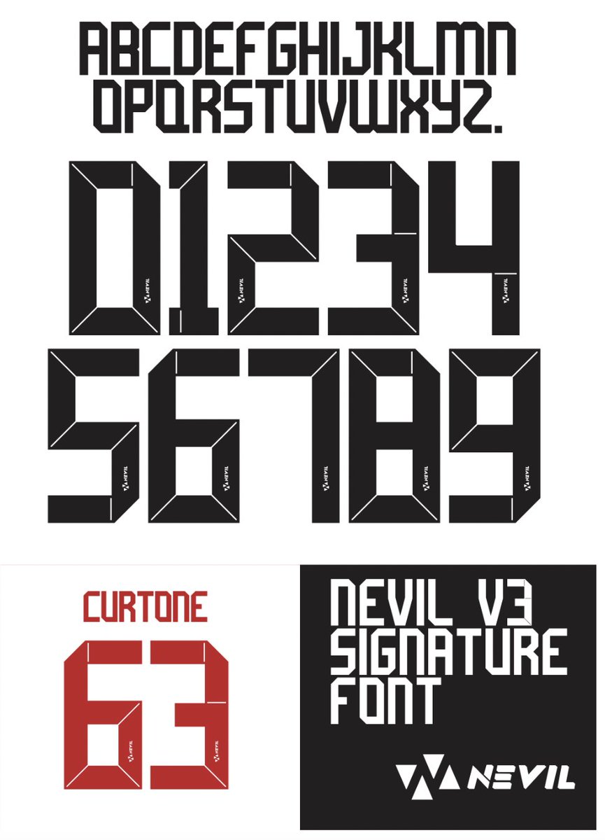 firmanhendikaa's tweet photo. Nevil Apparel signature font 

#sportsfont #sportstypeface #footballfont #customfont #customtypeface https://t.co/YgsirbSkT1