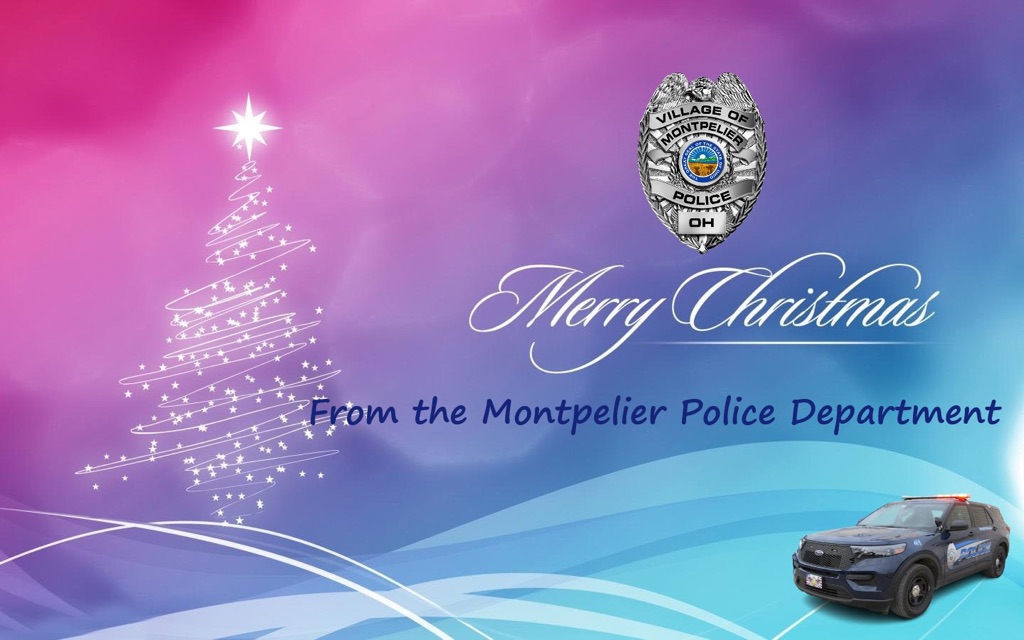 MPD would like to wish you a safe, loving, and Merry Christmas! Thank you to all who are working today, to those taking up the call, and our soldiers. Safety to you all…
From the MPD Family 
#mpd #community #Christmas #RED #thinblueline