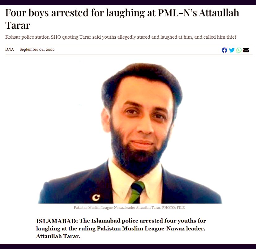 MehakMacMax's tweet photo. you could arrest 90% of Pakistan for that reason alone β¦ and the 10% that are left will probably be doing the same thing behind closed doors. #ArrestMe #ILaughedAtMrTarar #IAmGuilty https://t.co/xU7MTFmRRm