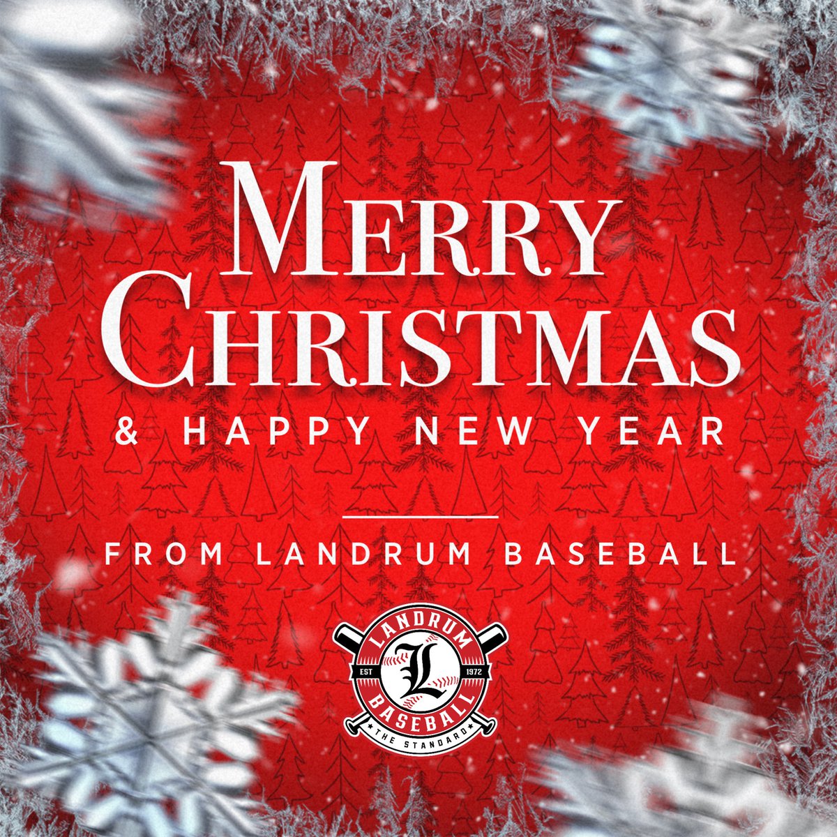 landrumbaseball's tweet photo. Merry Christmas! We hope you have a day full of those you love the most. #thestandard https://t.co/nZ12ChTX5h